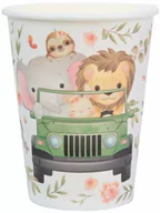 Dekoracje i nakrycia stołu na imprezę - Kubeczki Zwierzątka na baby shower - 270 ml - 10 szt. - miniaturka - grafika 1