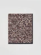 Czapki damskie - Reserved - Szal w panterkę - wielobarwny - miniaturka - grafika 1