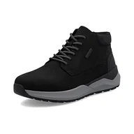 Półbuty męskie - Rieker Męskie buty sznurowane 06001, czarne, 41 EU, czarny, 41 EU - miniaturka - grafika 1