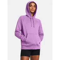 Bluzy damskie - Bluza fitness damska UNDER ARMOUR Rival Fleece z kapturem - miniaturka - grafika 1