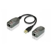 Adaptery i przejściówki - Aten Adapter USB przedłużacz do 60m na kablu RJ45 - UCE260 - miniaturka - grafika 1