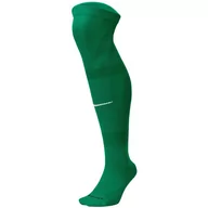 Piłka nożna - Nike, Getry piłkarskie, Matchfit CV1956 302, zielony, rozmiar 38/42 - miniaturka - grafika 1