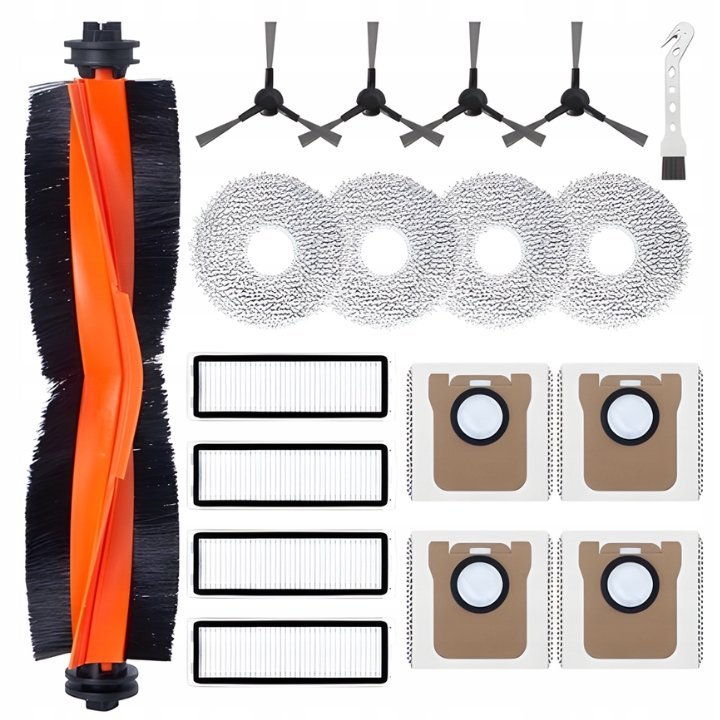 ZESTAW DO XIAOMI ROBOT VACUUM X20 MAX X20 PRO / SZCZOTKI FILTRY WORKI MOPY