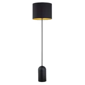 Lampy stojące - Lampa stojąca ASPEN E27 - czarny/złoty - miniaturka - grafika 1