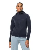 Kurtki damskie - Jack Wolfskin Damska kurtka Waldsee Jacket, Night Blue, XS - miniaturka - grafika 1