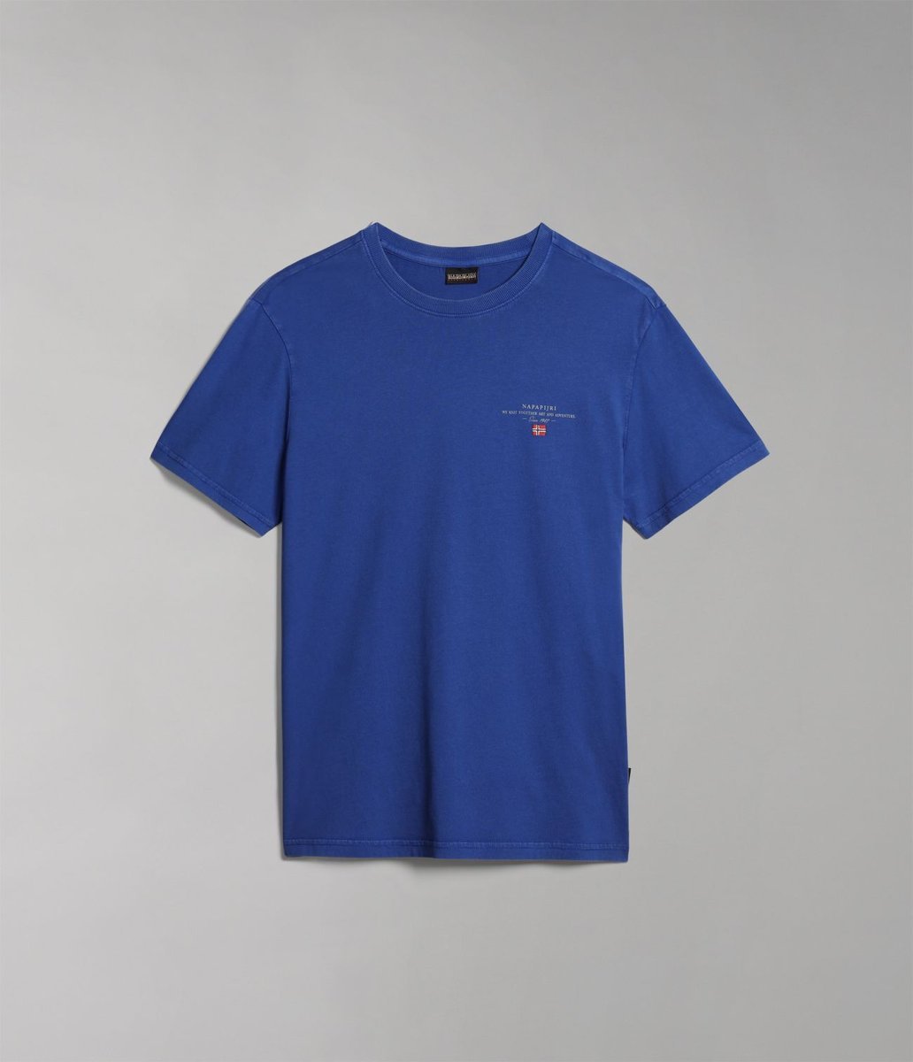 t-shirt uomo napapijri selbas np0a4gbq b5a mazarine blue