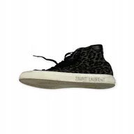 Trampki damskie - Wiązane trampki damskie za kostkę SAINT LAURENT 44 - miniaturka - grafika 1