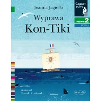 Harperkids Czytam sobie. Wyprawa Kon-Tiki. Poziom 2 Joanna Jagiełło - Książki edukacyjne - miniaturka - grafika 3