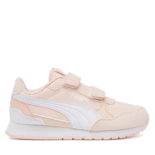 Sneakersy Puma ST Runner v4 NL V PS 399740 03 Écru - Buty dla dziewczynek - miniaturka - grafika 1