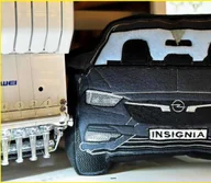 Samochody i pojazdy dla dzieci - Haftowany Zagłówek Opel Insignia Personalizacja - miniaturka - grafika 1