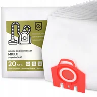 Worki do odkurzaczy - 20x Worek do Odkurzacza Miele Superior 1450 Syntetyczny Duży Torba Worki G9 - miniaturka - grafika 1