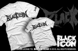 koszulka BLACK ICON - LOGO (MICON038 WHITE)-XL - Koszulki męskie - miniaturka - grafika 1