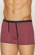 Majtki damskie - Męskie bokserki w paski Body and Soul 10/1-13/206Z, Kolor granatowo-czerwony, Rozmiar M, Fabio Undercare - Primodo.com - miniaturka - grafika 1