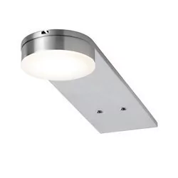 Paulmann Lampa meblowa 93567 LED wbudowany na stałe x 3 3.2 W 230 V DxSxW) 20 x 5 x 1.8 cm żelazowy szczotkowany) - Lampy pozostałe - miniaturka - grafika 1