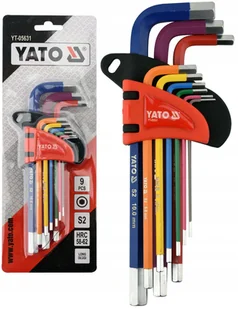 Yato Zestaw klucz imbus powlekanych torx 10 cz. YT-0563 - Klucze i nasadki - miniaturka - grafika 2