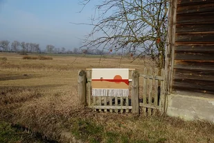 Ręcznie tkany kilim - wełniana makatka - REFLEKSJA w beżu - Dekoracje domu - miniaturka - grafika 1