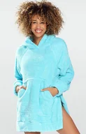 Bluzy damskie - Ariela puchowa bluza, Kolor turkusowy, Rozmiar L, DKaren - Primodo.com - miniaturka - grafika 1