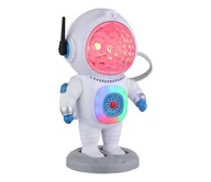 Wyposażenie pokoiku dziecięcego - Globo 28084 - LED RGB Lampa stołowa COSMO LED/6W/5V astronauta biała - miniaturka - grafika 1