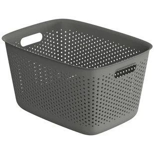 Pojemnik Openstore 17 l 39 x 22 x 29 cm szary Spaceo - Pudła i pojemniki do przechowywania - miniaturka - grafika 1