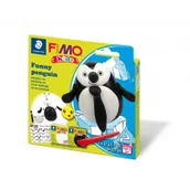 Masy plastyczne - Zestaw Fimo Kids Form&Play 2 x 42g Pingwin - Staedtler - miniaturka - grafika 1
