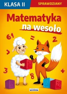 matematyka na wesoło. sprawdziany. klasa 2 - Lektury szkoła podstawowa - miniaturka - grafika 1