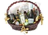 Zestawy upominkowe - Kosz Delikatesowy Dobrodziejstwa i Obfitości - miniaturka - grafika 1