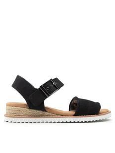 Skechers Espadryle BOBS Adobe Princess 113541/BLK Czarny - Espadryle damskie - miniaturka - grafika 1