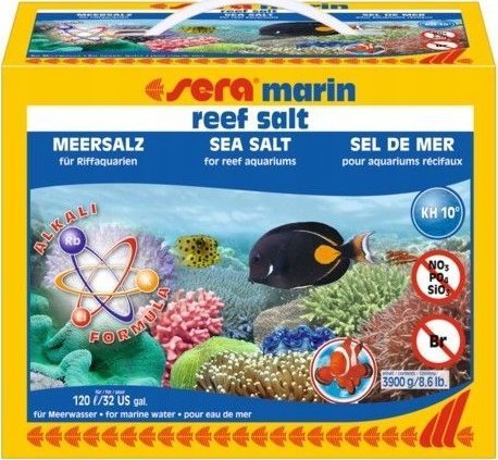 Sera Sól marin reef salt 3.900 kg