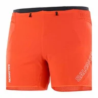Spodnie sportowe damskie - Spodenki Salomon Sense Aero 5'' Fiery Red - miniaturka - grafika 1