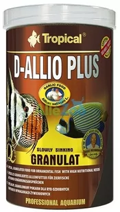 Tropical D-allio Plus granulat podszewka z czosnkiem, 1er Pack (1 X 1 L) - Pokarm dla ryb - miniaturka - grafika 1