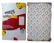 Prześcieradła dla dzieci - Prześcieradło Bawełniane Pokemon Pikachu 90x200 Cm Bawełna - miniaturka - grafika 1