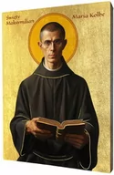 Ikony i obrazy sakralne - Ikona świętego Maksymiliana Marii Kolbe - miniaturka - grafika 1