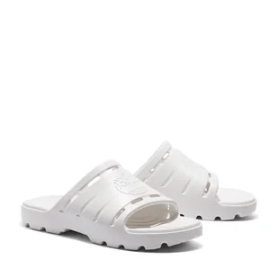 Męskie Klapki TIMBERLAND GET OUTSLIDE SLIDE TB0A5W751431 – Biały - Klapki i japonki męskie - miniaturka - grafika 1