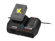 Ładowarki do elektronarzędzi - PARKSIDE PERFORMANCE® Inteligentna ładowarka do akumulatorów 20 V, PLGS 2012 A1, 12 A - miniaturka - grafika 1