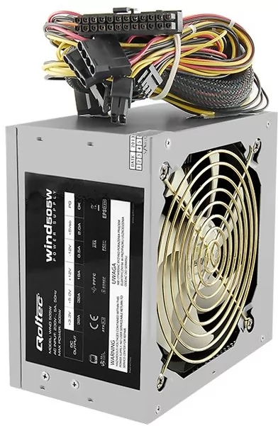 Qoltec Zasilacz ATX Wind 505W Bulk ATX 505W WIND