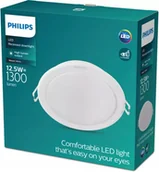 Lampy sufitowe - Panel Led Oprawa Philips 14x14 cm 14cm Podtynkowa Wpuszczana 12.5W biała - miniaturka - grafika 1