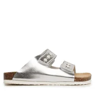 Buty dla dziewczynek - Klapki Primigi 3926111 S Srebrny - miniaturka - grafika 1