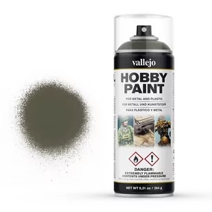 Vallejo Spray 400 ml AFV Color Russian Green 4BO Vallejo 28003 - Kolejki i akcesoria - miniaturka - grafika 1