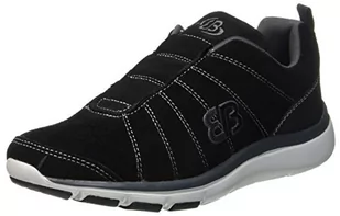 Brütting Dallas Slipper Męskie Sneakersy wsuwane, czarny/szary, 40 EU - Sneakersy damskie - miniaturka - grafika 1