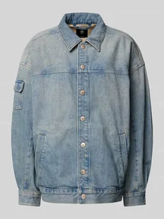 Kurtka Trucker Jacket z kieszeniami z wypustką model ‘Long Drifter’ - Kurtki damskie - miniaturka - grafika 1