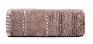 Ręcznik Teo 100x150 pudrowy różowy 470 g/m2 frotte - Ręczniki - miniaturka - grafika 1