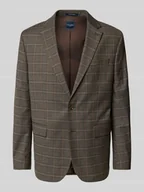 Marynarki męskie - Marynarka o kroju regular fit z podwójną listwą guzikową - miniaturka - grafika 1