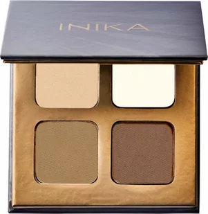 Inika Organic Brow Palette - paleta cieni do brwi Palette - Akcesoria i kosmetyki do stylizacji brwi - miniaturka - grafika 1