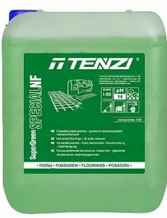 Tenzi SuperGreen Specjal NF posadzki - doczyszczanie silnych zabrudzeń - 10 L I05/010 - Inne artykuły czyszczące - miniaturka - grafika 1