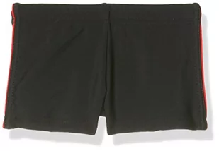 Strój kąpielowy dla chłopców wysokociśnieniowych, Czarny (czarny/szary/czerwony), 4 lat - Kąpielówki dla chłopców - miniaturka - grafika 1