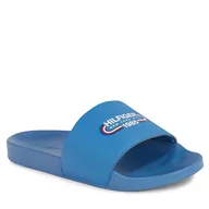 Klapki i japonki męskie - Klapki Tommy Hilfiger Rwb Hilfiger Oly Pool Slide FM0FM05019 Antique Blue C2Y - miniaturka - grafika 1