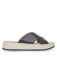 Klapki i japonki damskie - Klapki s.Oliver 5-27262-44 Granatowy - miniaturka - grafika 1