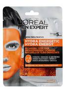 Maseczki do twarzy - L'Oreal Men Expert Hydra Energetic - Maska w płachcie 30g - Loreal - miniaturka - grafika 1
