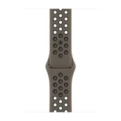 Akcesoria do smartwatchy - Apple Pasek sportowy Nike w kolorze oliwkowym/czarnym do koperty 38mm / 40mm / 41mm / 42mm - rozmiar S/M/L - miniaturka - grafika 1