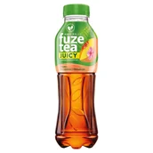 Soki i napoje niegazowane - Fuze Tea Juicy Napój niegazowany o smaku brzoskwini i hibiskusa 500 ml - miniaturka - grafika 1